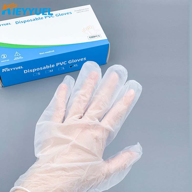 Sarung tangan PVC sing bisa digunakake